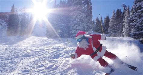 Photos: Santa hits the slopes in Colorado