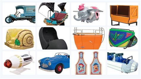 Photos: These 12 Disneyland ride vehicles could fetch $750,000 at auction