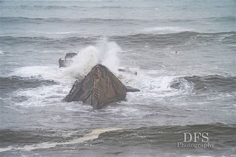 Photos: Tides surge, 30-foot waves barrel on California coast