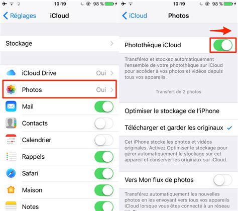 How to turn on iCloud Photos on iPhone & iPad. Open Settings and make sure you’re connected to Wi-Fi. Swipe down and tap Photos. Tap the toggle next to iCloud Photos to turn it green. Choose .... 