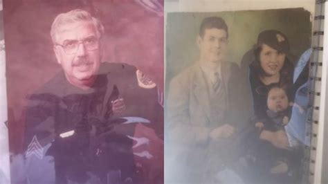 Photos of late Iowa cop found in California RV, man hopes to reunite them with family