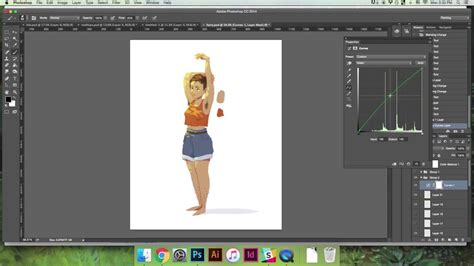 Photoshop Flat Coloring Tutorial - YouTube