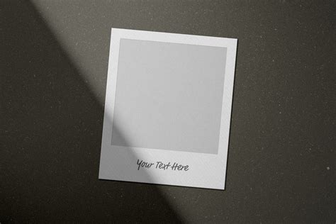 Photoshop Polaroid Template