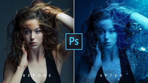 Photoshop Tutorial Underwater Effect in Photoshop Photo ... - YouTube