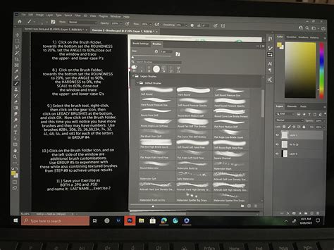Photoshop stuck on reading brushes.  It either eventually opens after some minutes ...