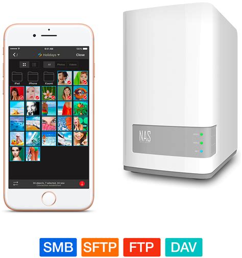 Photosync nas.  iOS & Android の写真転送アプリ スマホの写�...