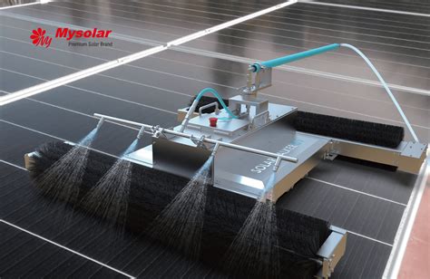 Photovoltaic Solar Panel Cleaning Brush For Robot