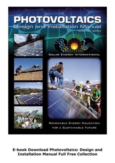 Photovoltaics design and installation manual free download. - Master handbook of audio production by jerry c whitaker.
