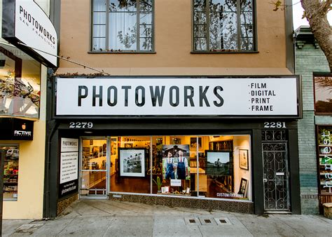 Photoworks sf. Specialties: Photoworks is a fully interactive digital imaging facility, as well as a film processing and printing photo lab. We offer all levels of film scanning, as well as fine art printing, including gallery wrap style canvas. We cater to all levels of photographers, and we are here seven days a week to discuss any size photo projects. We have many unique products including eco friendly ... 
