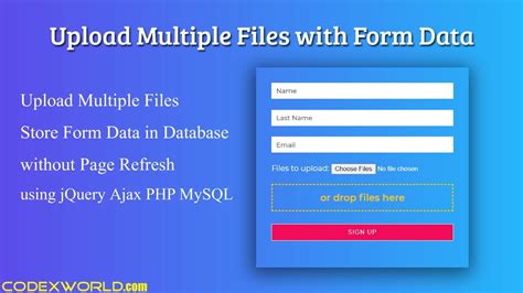 Php Curl File Upload Multipart Form Data Terkait Data