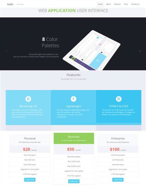 Php Web Page Design Templates