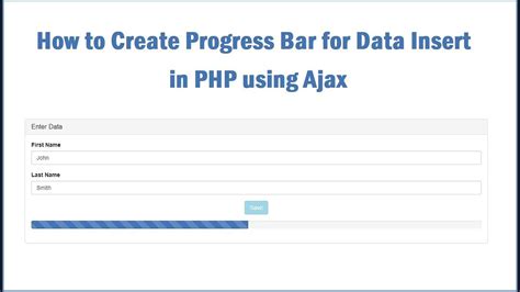 Php show progress