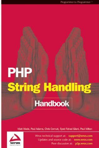 Php string handling handbook by matt wade. - Political science final exam study guide answers.
