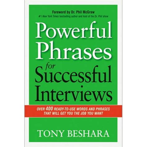 Phrases For Successful Powerful Interviews