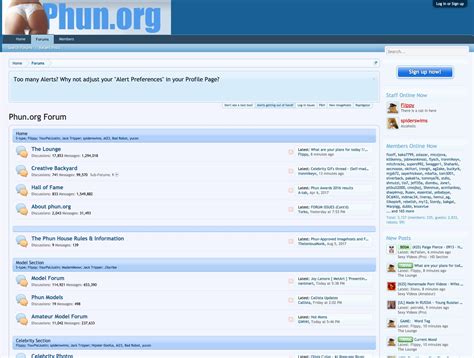 A new Forum, Social Media NSFW, has been created to form the new home for all pornographic social media content on phun.org. This new Forum subsumes the functions of the Social Media Celebrity forum upon which it is based, but will adopt revised criteria. Please take the trouble to note changing rules and guidelines regarding posting in the .... Phun forum extras