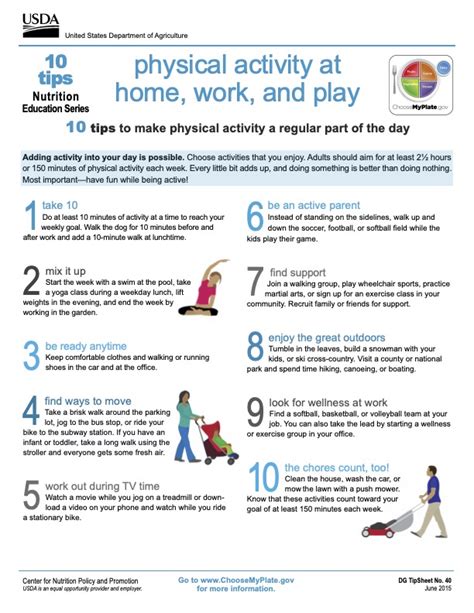 Physical Activity at Home, Work, and Play - SNAP-Ed New York