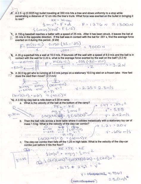 Physical Exams Worksheet Answers