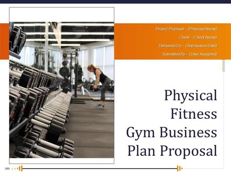 Physical Fitness Gym Business Plan