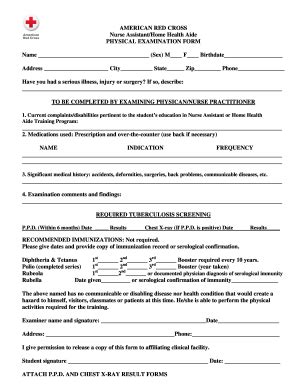 Physical Form For Work Fill Out and Sign Printable PDF Template signNow