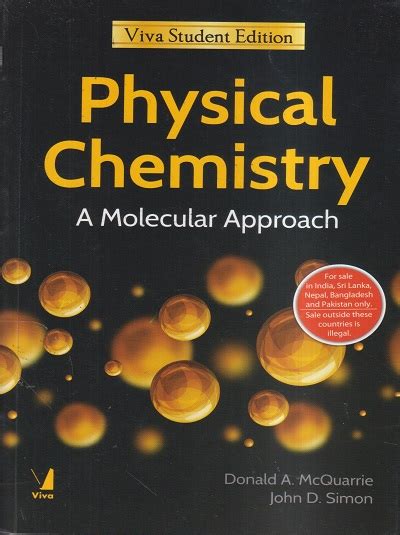 Physical chemistry a molecular approach solutions manual. - Thermodynamics and its applications solution manual ebook.