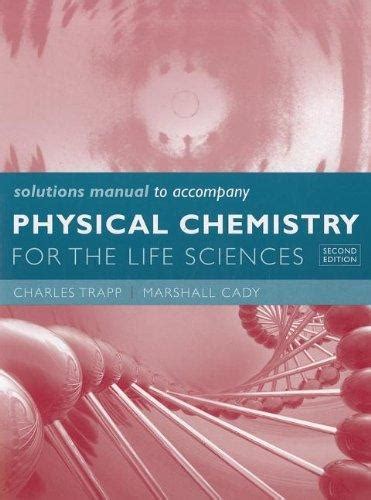 Physical chemistry for life sciences solution manual. - De eigen wereld en die andere.