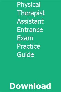 Physical therapist assistant entrance exam practice guide. - Manual for model number pr625y22shp poulan lawnmower.
