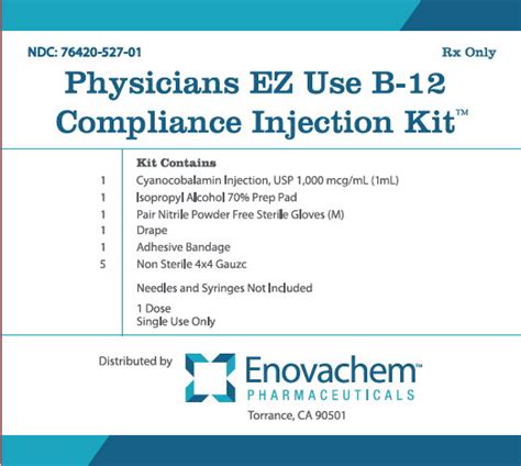 Physicians EZ Use B-12 Kit - Uses, Side Effects, and More