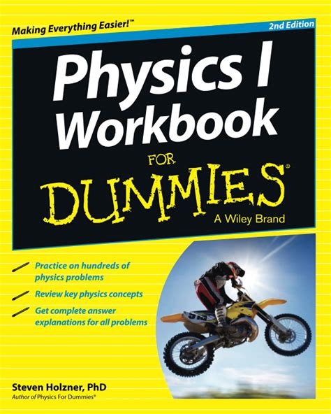 Physics I Workbook FD, 2e [For Dummies] 9781118825778 eBay