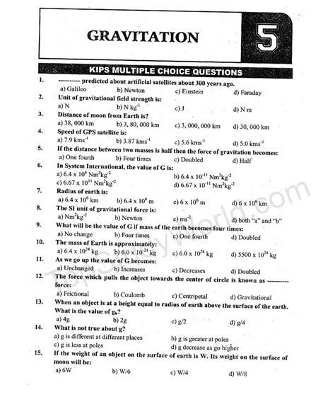 Physics chapter 7 gravitation study guide answers. - Surveying 1 practical manual for be civil.