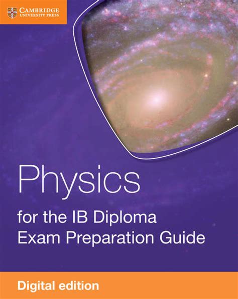Physics for the ib diploma exam preparation guide. - Solution manual for statistics for experimenters.