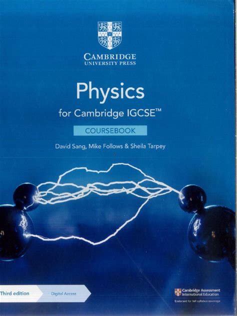 Physics igcse book pdf.  This resource provides comprehensive coverage of ...