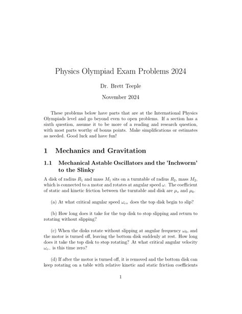 Physics olympiad problems and solutions pdf.  If a section has a | Find, read and cite all...