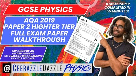 Physics paper 2 2019 higher.  [1 mark] 0 1 .  View .  A streamlined platform for...