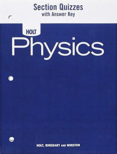 Physics section quizzes with answer key. - An intelligent persons guide to ethics by mary warnock.