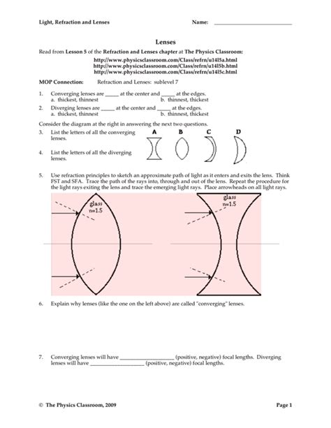 Physics study guide refraction and lenses answers. - How to install mobile apps on android devices guide by joshua j abbott.