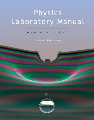 Full Download Physics Laboratory Manual By David Loyd