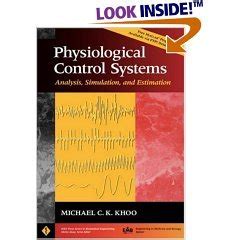 Read Physiological Control Systems By Michael Ck Khoo