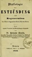 Physiologie der entz©ơndung und regeneration in den organischen geweben. - Edition biology eleventh edition study guide.