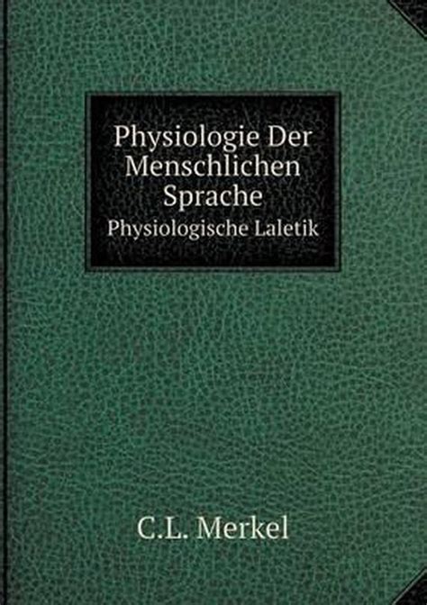 Physiologie der menschlichen sprache (physiologische laletik). - Manual del auxiliar de ayuda a domicilio test del temario.