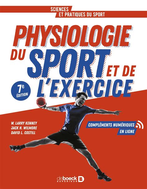 Physiologie du sport et de l'exercice. - Non adhesive binding vol 4 smiths sewing single sheets.