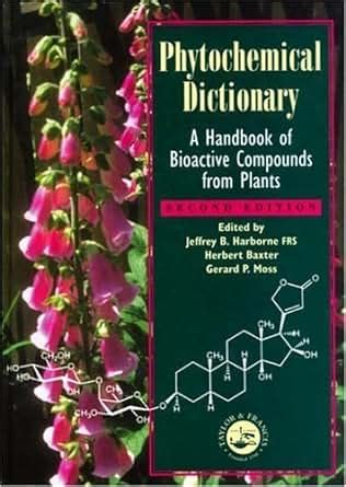 Phytochemical dictionary a handbook of bioactive compounds from plants second edition. - Ii jornadas regionales de salud mental de castilla-la mancha.