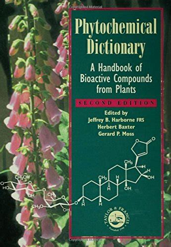 Phytochemical dictionary a handbook of bioactive compounds from plants second. - Pathem the path word puzzle bible puzzles.