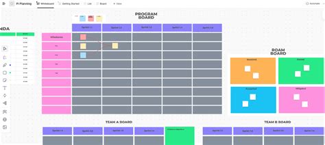 Pi Planning Template Excel