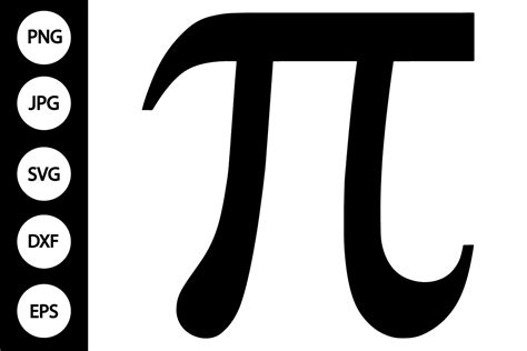 Pi SVG Pi Sign SVG Math Pi SVG Pi Math Graphics svg Pi cut Etsy
