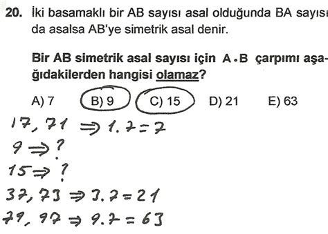 Pi sayısı ile ilgili sorular ve çözümleri. 