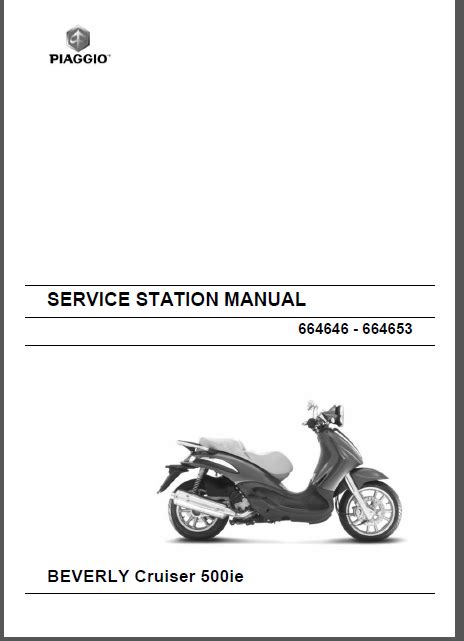 Piaggio beverly cruiser 500ie motorrad service handbuch. - Rccg sunday school manual 2015 nigeria.
