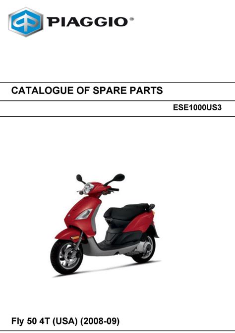 Piaggio mss fly 50 4t full service repair manual 2007 2012. - Sym jet 4 spare parts manual.