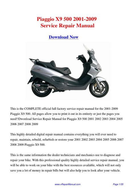 Piaggio x9 500cc scooter service repair manual. - 1971 plymouth satelite service manual downloads.