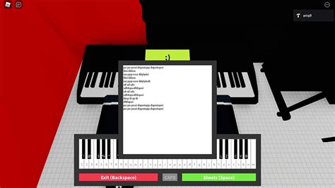 Piano Music Sheet Happier Roblox
