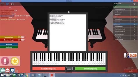 Piano Sheets For Roblox Got Talent